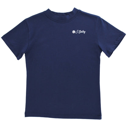 J. Bailey Boys Logo Tee Shirt - Baseball Glove on Navy Blue by Bailey Boys