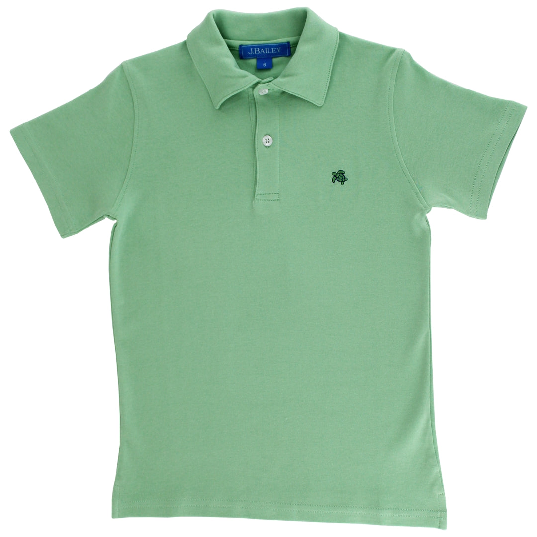 J. Bailey Boys Polo Shirt - Celery Green