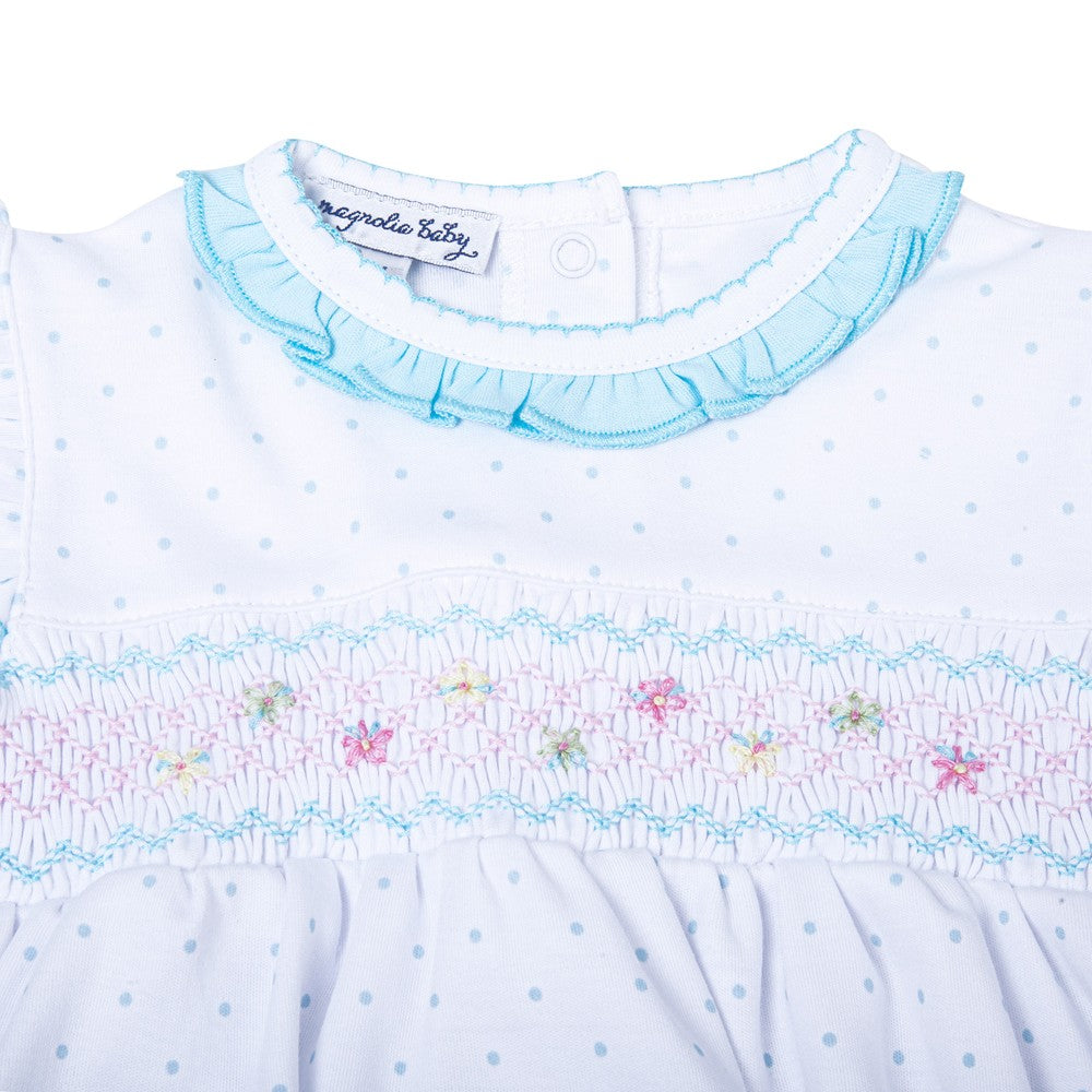 Magnolia Baby Adele's Classics Smocked Flutters Bubble