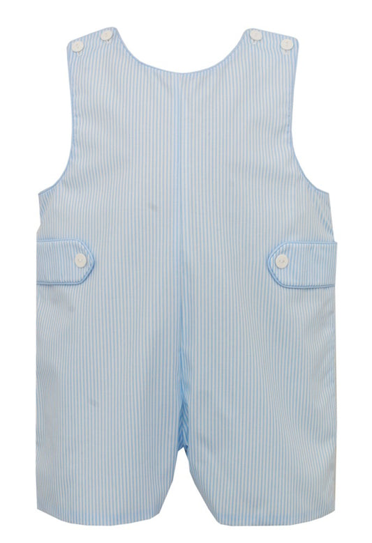 Petit Bebe Baby / Toddler Boys Blue Striped Jon Jon by Petit Bebe