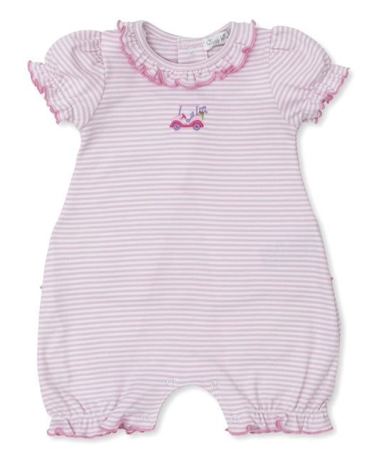 Kissy Kissy Baby Girls Pink Stripe Golf Club Romper