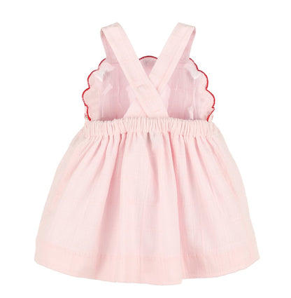 Sophie & Lucas Girls Summer Berries Sun Dress - Pink