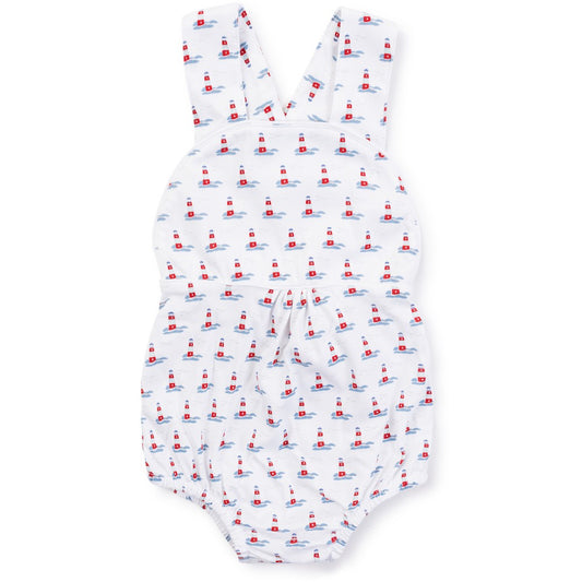 Lila & Hayes Baby Boys Benton Bubble - Lighthouse Point by Lila & Hayes