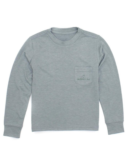Properly Tied Portland Pocket Tee Shirt - Moss Grey Antlers