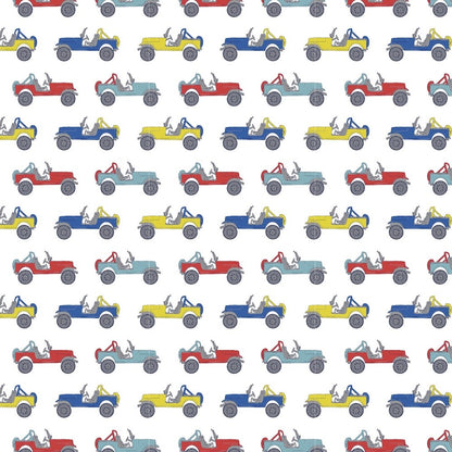 Lila & Hayes Boys Tripp Shortall - Cruisin' Jeeps