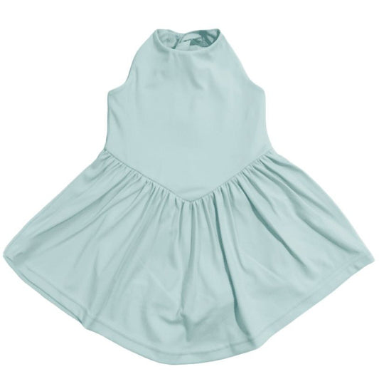 LuLu BeBe Girls Active Athleisure Dress - Mint