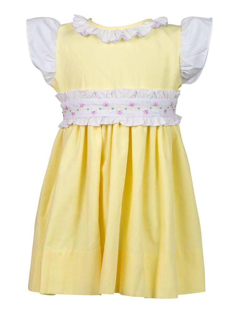Proper Peony Girls Yellow Ruth Dress