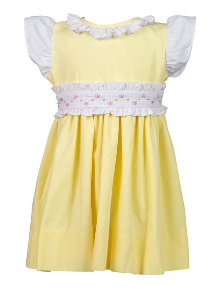 Proper Peony Girls Yellow Ruth Dress