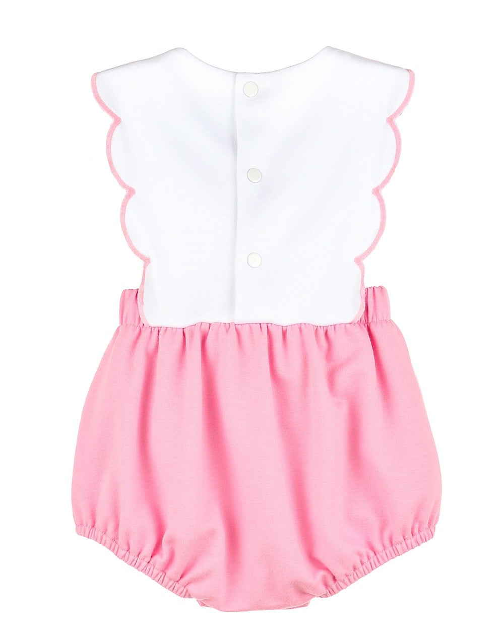 Sophie & Lucas Girls New Classic Knit Scallop Bubble - Pink