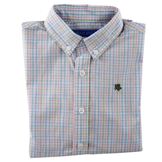 Bailey Boys J. Bailey Button Down Shirt - Primrose Plaid by Bailey Boys