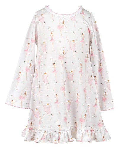 Proper Peony Pima Girls Pink Ballerinas Play Dress