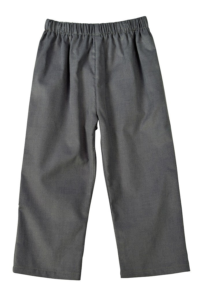 Funtasia Too Boys Pull On Pants - Corduroy - Gray