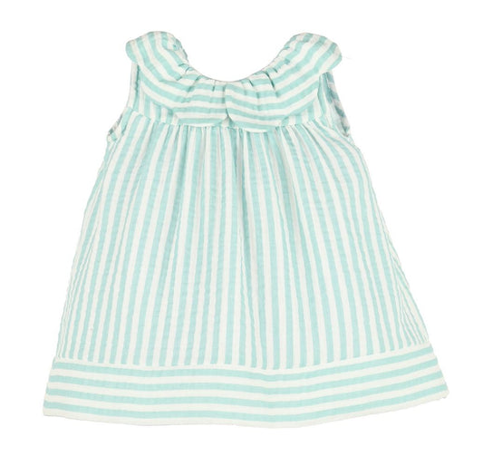 Sophie & Lucas Girls Sullivan Stripe Dress - Green