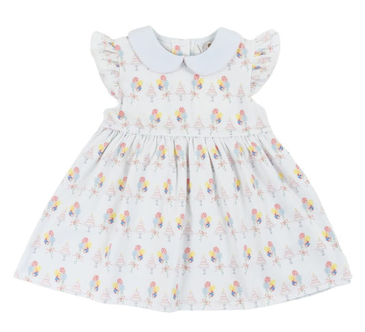 Cypress Row Girls Birthday Girl Flutter Dress