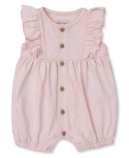 Kissy Kissy Love Baby Girls Pinafore Bubble - Pink