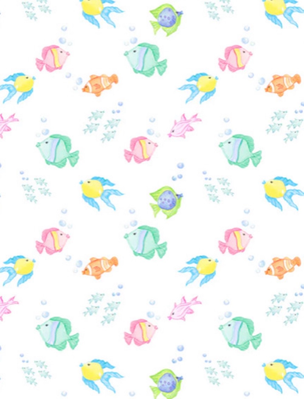 James & Lottie Girls Lainey Skirted Swimsuit - Pink O'Fishally Fish Print