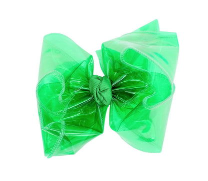 Beyond Creations Girls Waterproof Hair Bow - Emerald Green