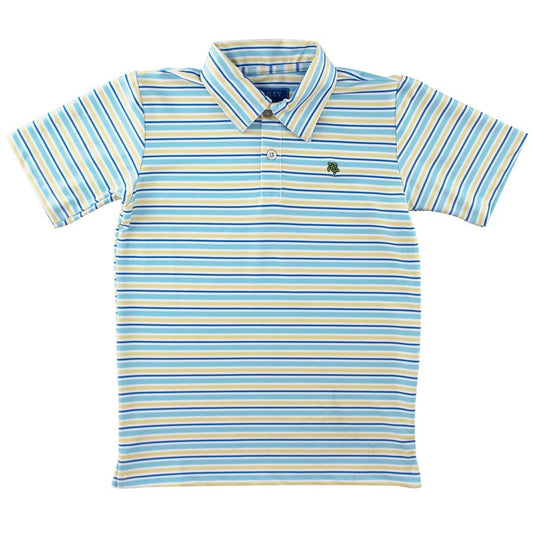 Bailey Boys J. Bailey Performance Polo Shirt - Placid Stripes by Bailey Boys