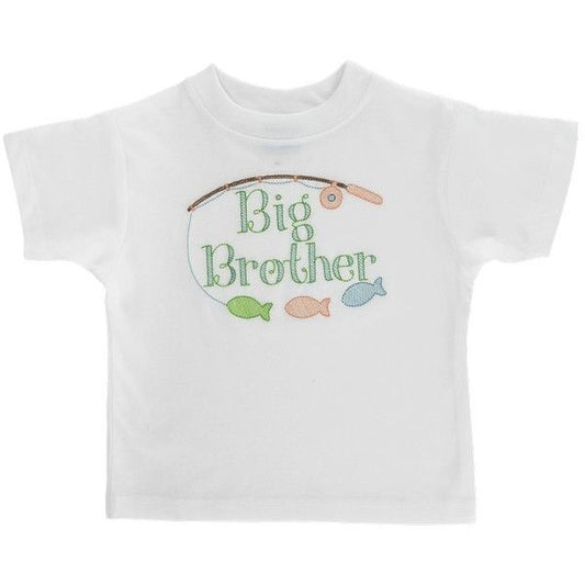 Bailey Boys Toddler Big Brother Tee Shirt - Fish