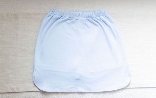 James & Lottie Girls Pima Knit Skort - Light Blue by James & Lottie