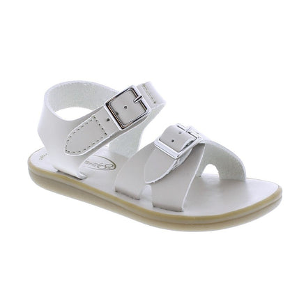 Footmates Kids Sustainable Sandals - Eco-Tide Microfiber - Ecru