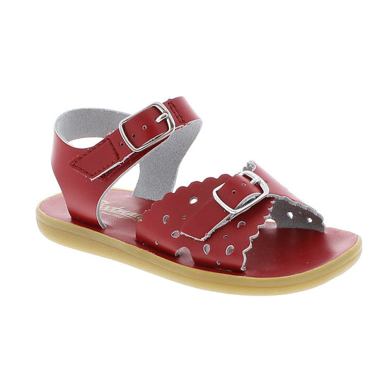 Footmates Girls Shoes - Ariel Sandals - Apple Red