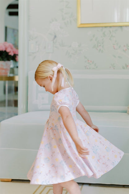 Proper Peony Pima Girls Pink Magic Wand Dress