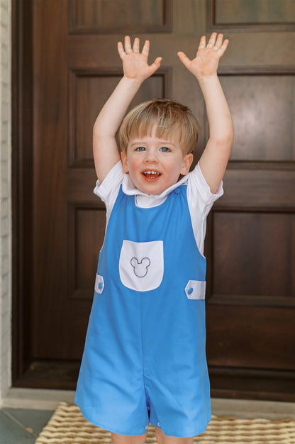 Proper Peony Boys Magic Mouse Ears Jon Jon - Blue