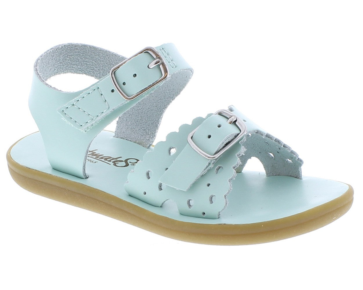Footmates Girls Shoes - Ariel Sandals - Mint Green