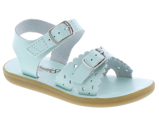 Footmates Girls Shoes - Ariel Sandals - Mint Green
