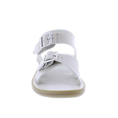 Footmates Kids Sustainable Sandals - Eco-Tide Microfiber - Ecru