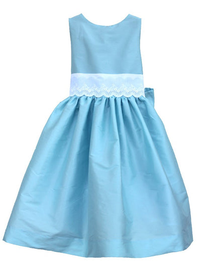 Susanne Lively Girls Sleeveless Special Occasion Dress - Blue