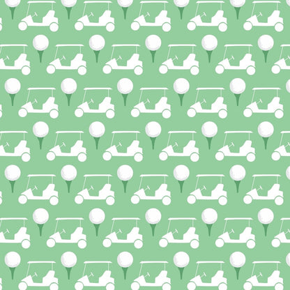 Lila & Hayes Baby Boys Reid Pima Cotton Bubble - Golf Putting Green