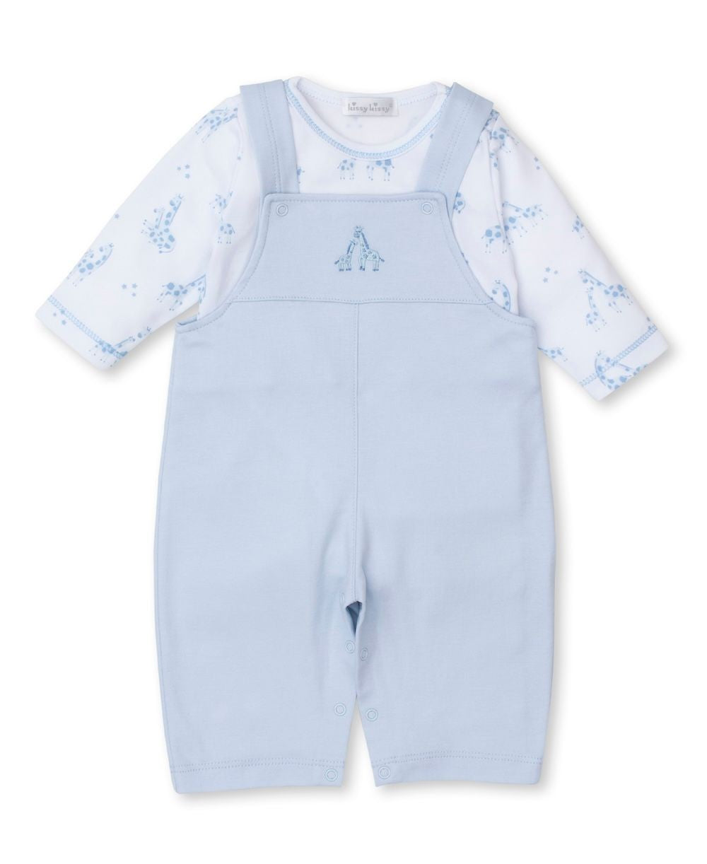 Kissy Kissy Baby Boys Giraffe Glee Playsuit Set - Blue