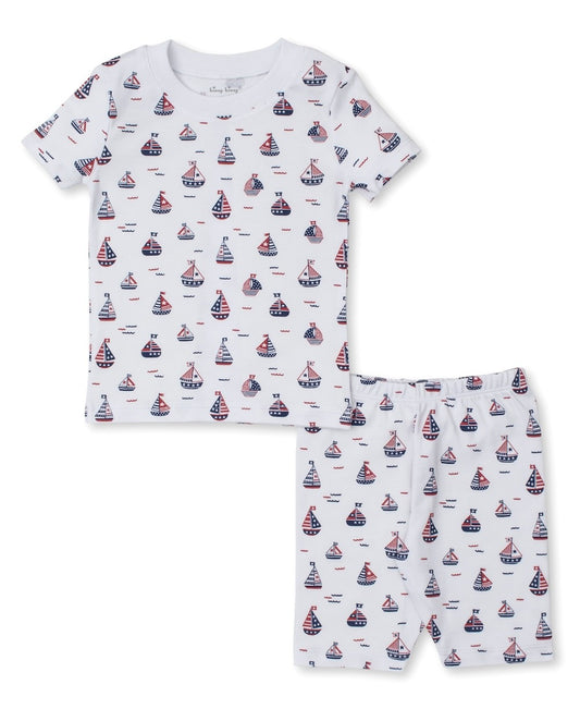 Kissy Kissy Boys Short Pajamas - Summer Regatta by Kissy Kissy