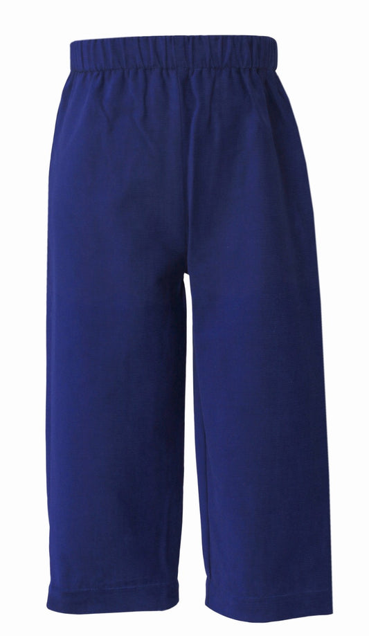 Anavini / Velani Boys - Pull On Pants - Corduroy Navy Blue