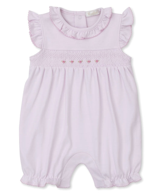 Kissy Kissy Baby Girls Hand Smocked Playsuit Bubble - Pink by Kissy Kissy