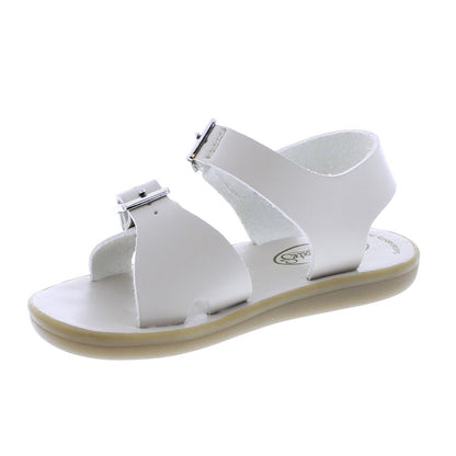 Footmates Kids Sustainable Sandals - Eco-Tide Microfiber - Ecru