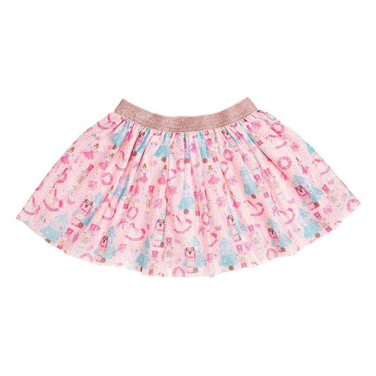 Sweet Wink Girls Pink Tutu Skirt - Christmas Nutcracker