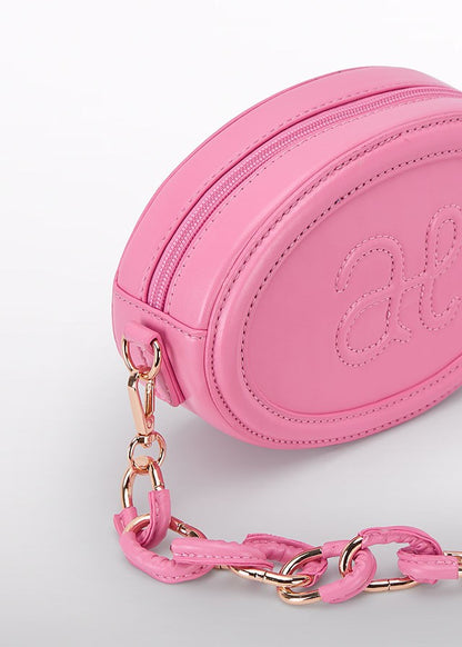 Abel & Lula Girls Fuchsia Pink Logo Handbag Purse