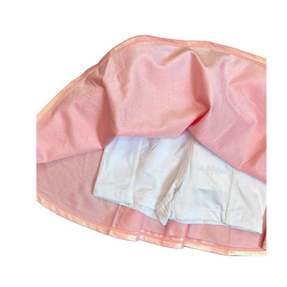 LuLu BeBe Girls Zoe Skort - Metallic - Pink