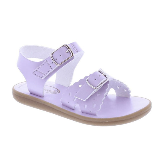 Footmates Girls Sustainable Sandals - Eco-Ariel Microfiber - Lavender