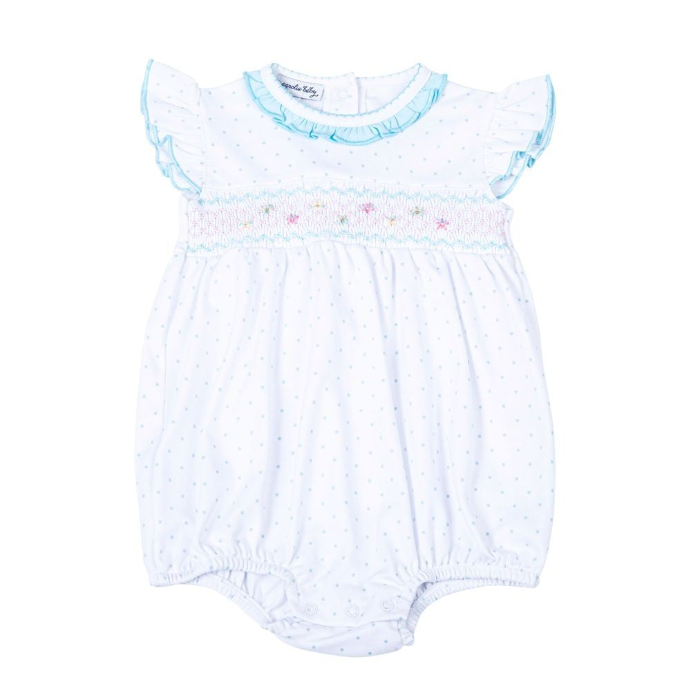Magnolia Baby Adele's Classics Smocked Flutters Bubble