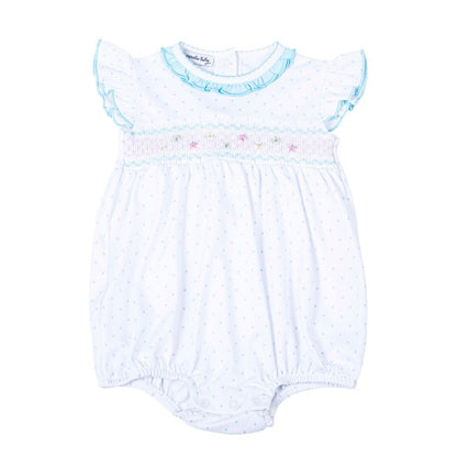 Magnolia Baby Adele's Classics Smocked Flutters Bubble