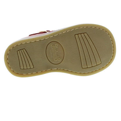 Footmates Girls Shoes - Harper - T-Strap - Apple Red