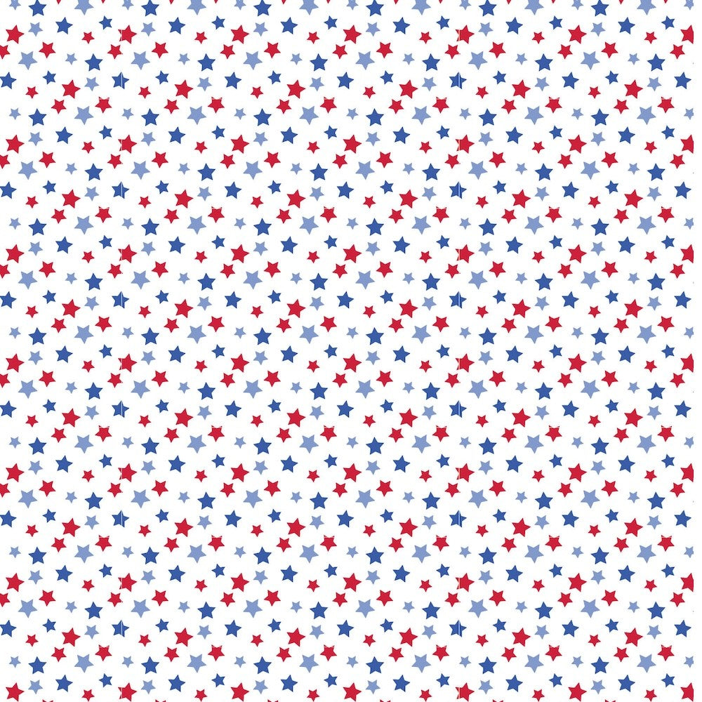 Lila & Hayes Girls Adele Bubble - Star Spangled
