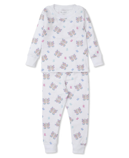 Kissy Kissy Girls Long Pajamas - Butterfly Flutters