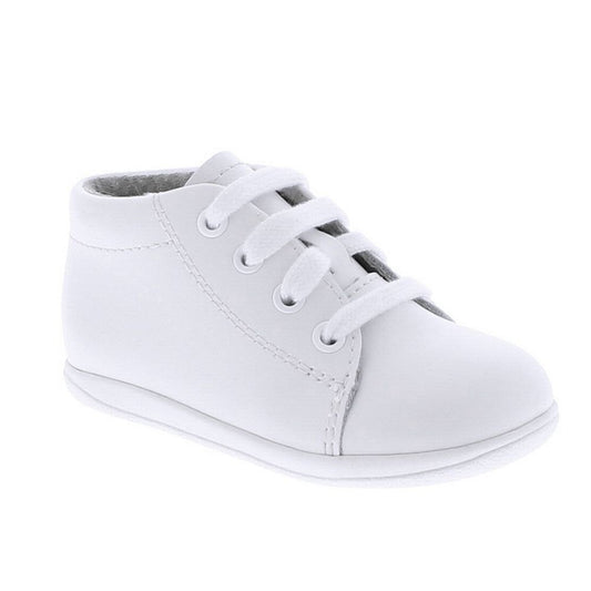 Footmates Angel Baby Shoes - Unisex for Boys and Girls - White Lace Up by Footmates