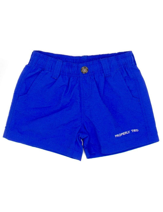Properly Tied Boys Mallard Shorts - Royal Blue by Properly Tied