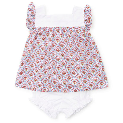 Lila & Hayes Girls Annie Bloomers Set - Bunting Floral
